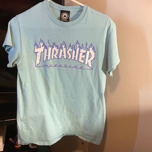 Blue thrasher shirt